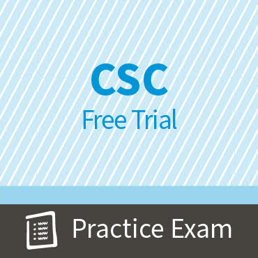 CSC Adult Certification Practice Exam and Questions Free Trial